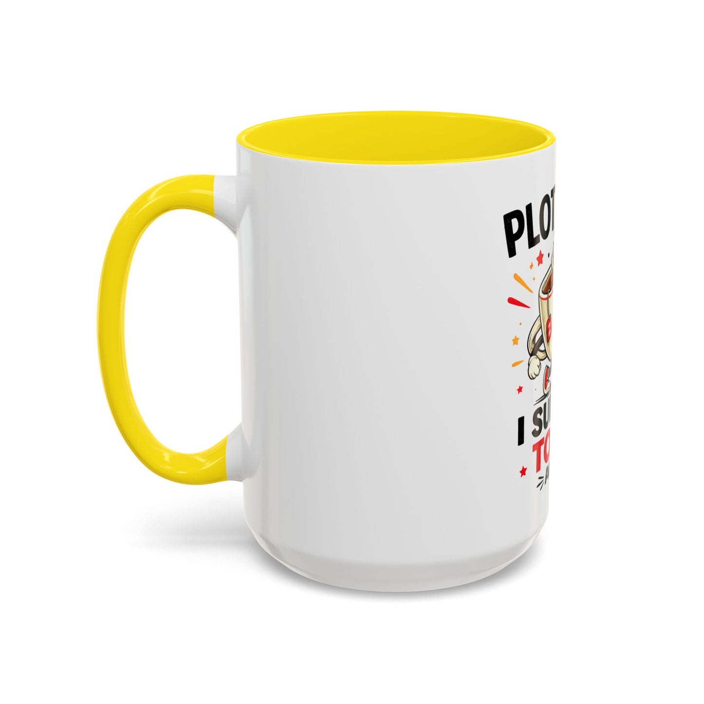 Coffee Mug — "Plot Twist: I Survived Today. Again." Novelty Ceramic Accent Cup