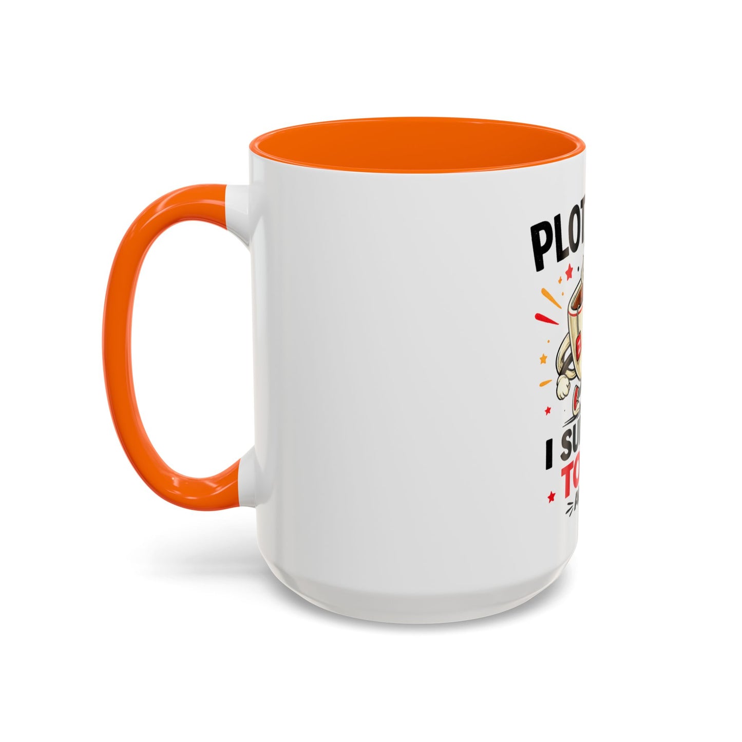 Coffee Mug — "Plot Twist: I Survived Today. Again." Novelty Ceramic Accent Cup