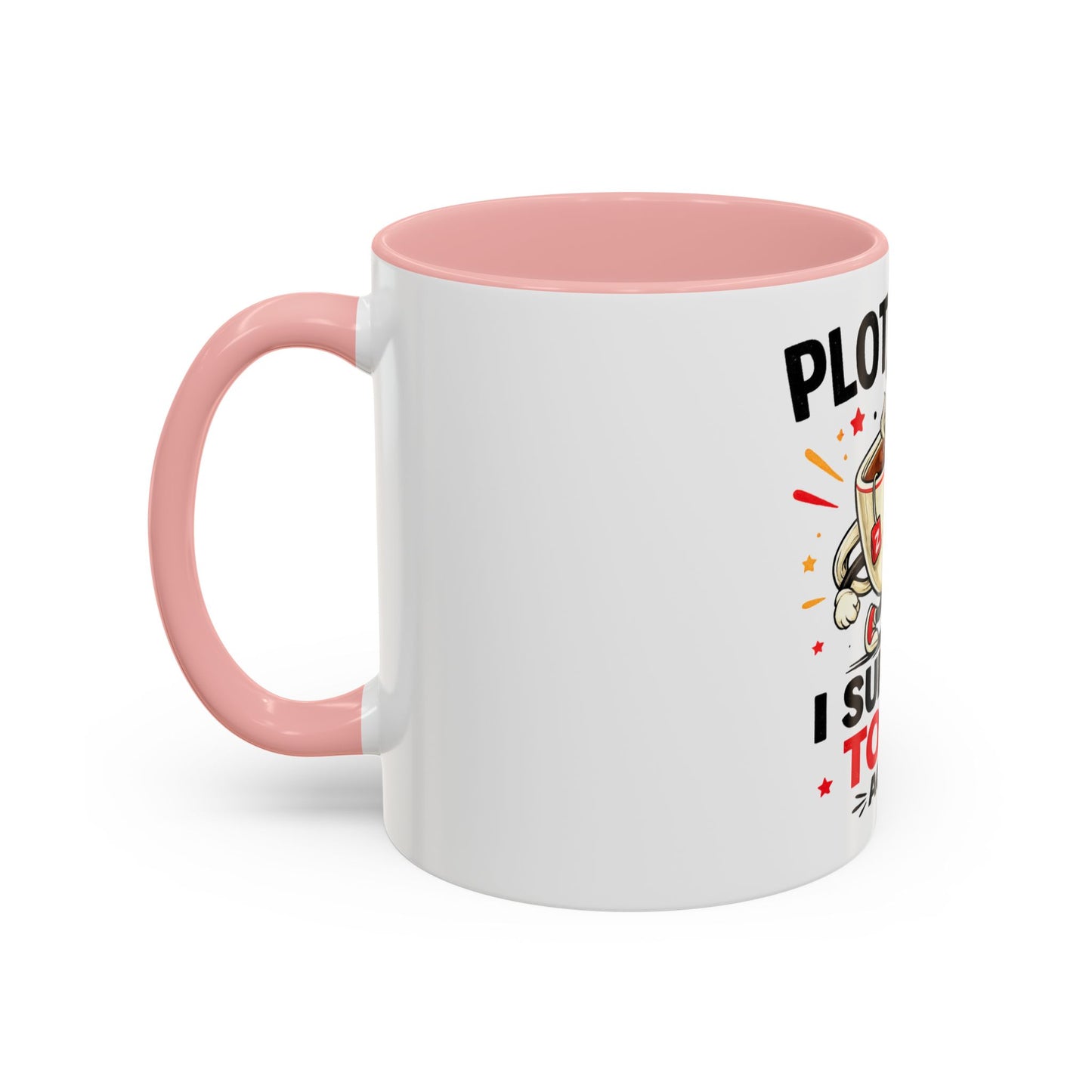 Coffee Mug — "Plot Twist: I Survived Today. Again." Novelty Ceramic Accent Cup