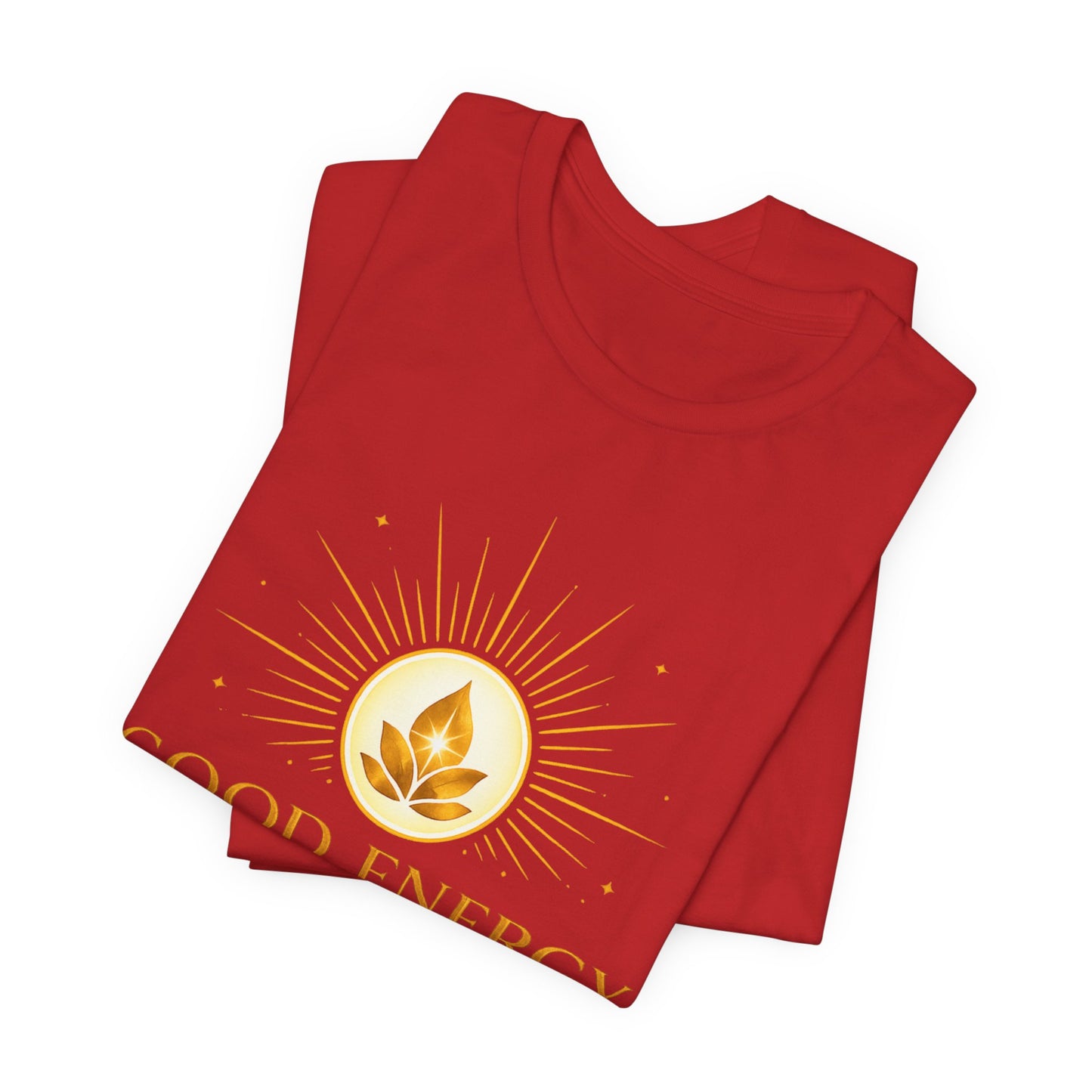 Good Energy Tee — "Good Energy Looks Better On You" Spiritual Yoga T-Shirt