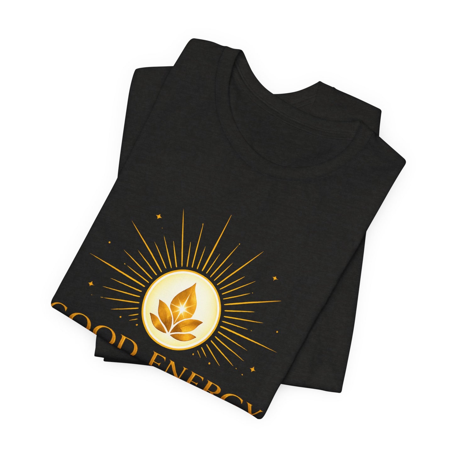 Good Energy Tee — "Good Energy Looks Better On You" Spiritual Yoga T-Shirt