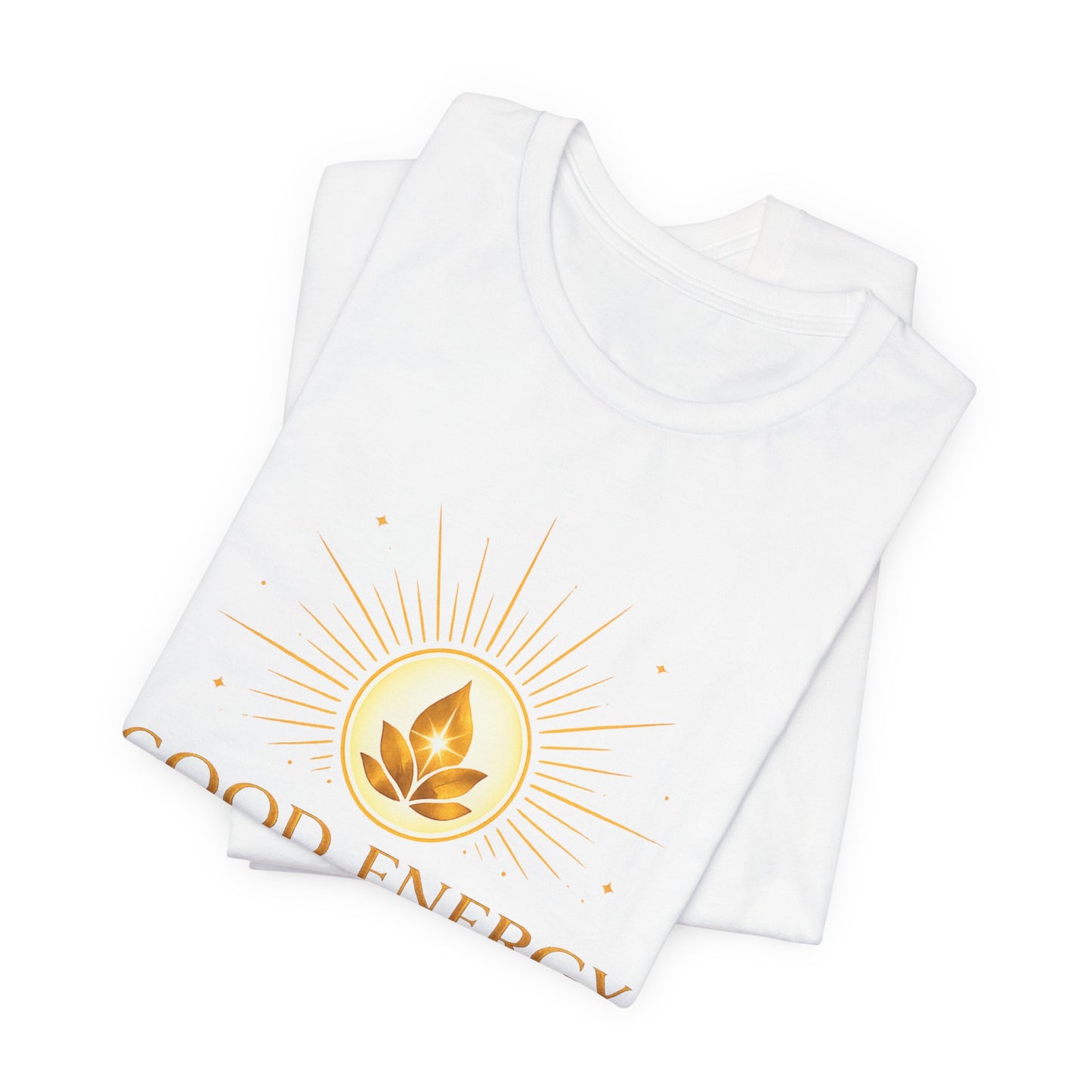 Good Energy Tee — "Good Energy Looks Better On You" Spiritual Yoga T-Shirt