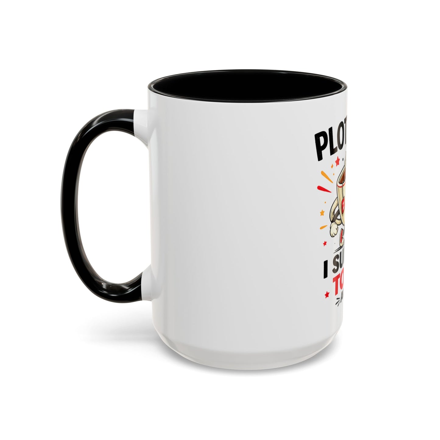 Coffee Mug — "Plot Twist: I Survived Today. Again." Novelty Ceramic Accent Cup