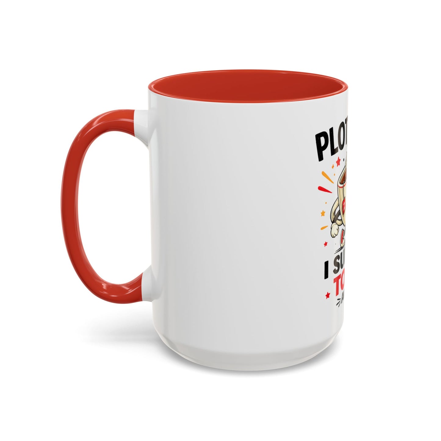 Coffee Mug — "Plot Twist: I Survived Today. Again." Novelty Ceramic Accent Cup